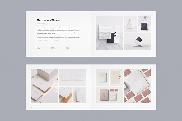 Portfolio Template in Brochure Templates - product preview 4