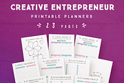 Creative Entrepreneur Planner