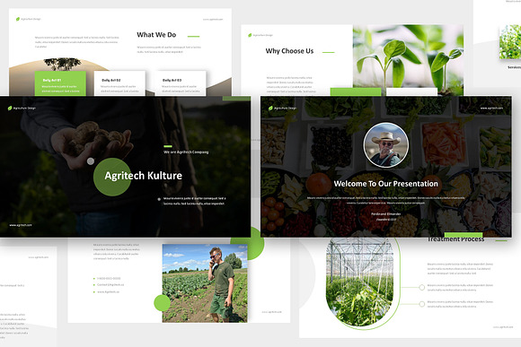 Agritech - Agriculture Powerpoint in PowerPoint Templates - product preview 1