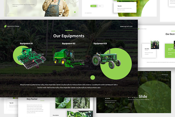Agritech - Agriculture Powerpoint in PowerPoint Templates - product preview 2