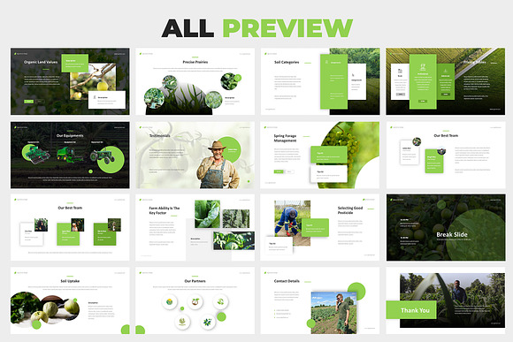 Agritech - Agriculture Powerpoint in PowerPoint Templates - product preview 5