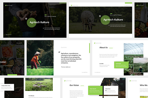 Agritech - Agriculture Keynote in Keynote Templates - product preview 1