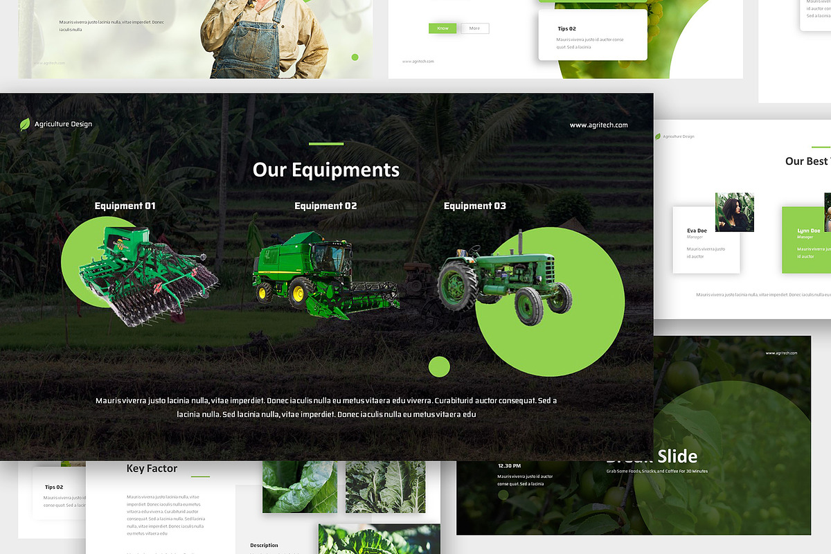 Agritech - Agriculture Google Slides in Google Slides Templates - product preview 8
