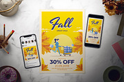 Fall Sale Flyer Set