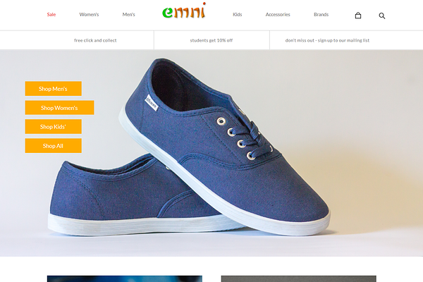 Emni - Responsive eCommerce template