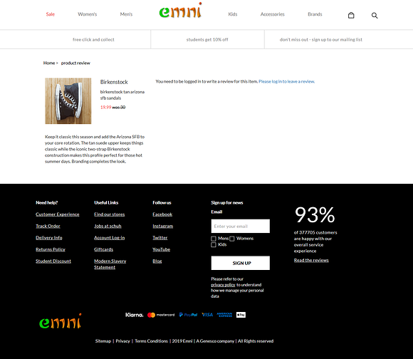 Emni - Responsive eCommerce template in HTML/CSS Themes - product preview 1
