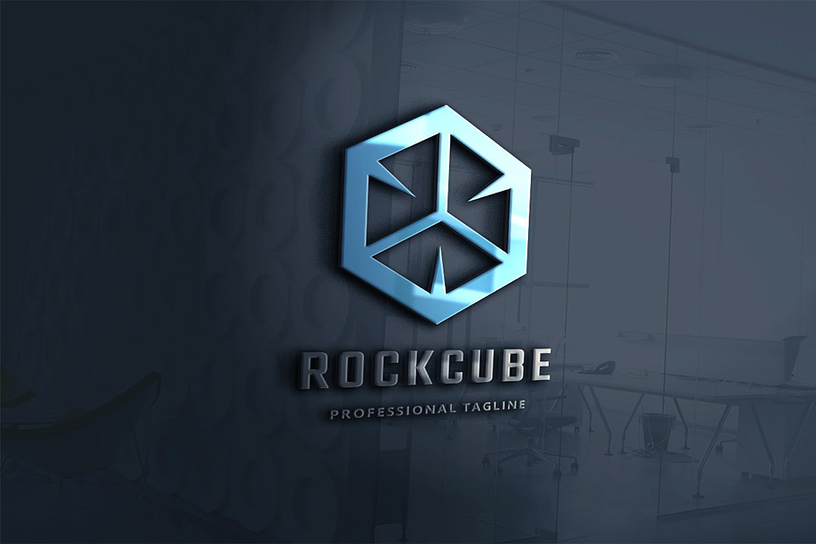 Rock Cube Logo