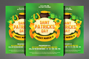 St. Patricks Day Party Flyer PSD
