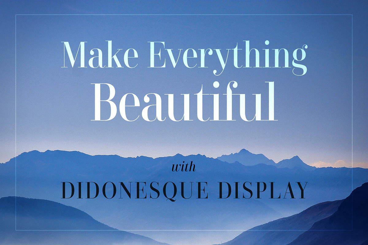 Didonesque Display Font Duo in Serif Fonts - product preview 8