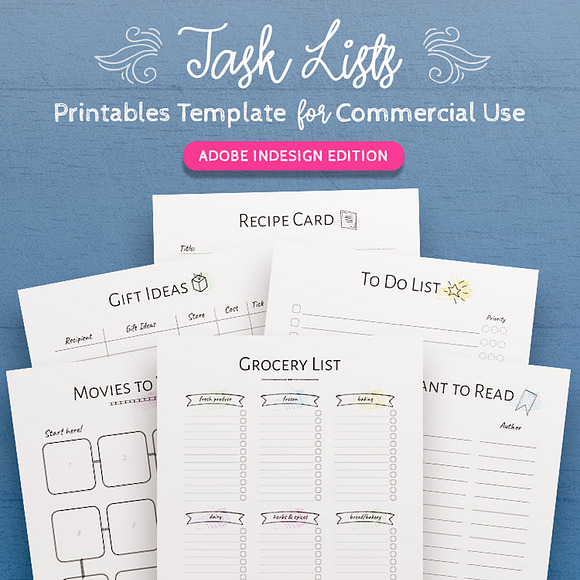 7-in-1 Bundle: InDesign Templates in Templates - product preview 7