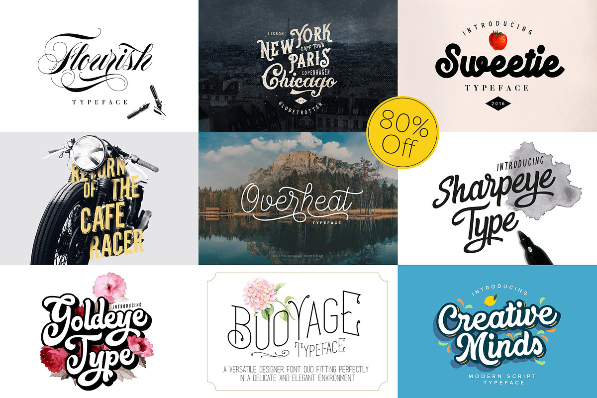 The Bestsellers Font Bundle! in Display Fonts - product preview 8