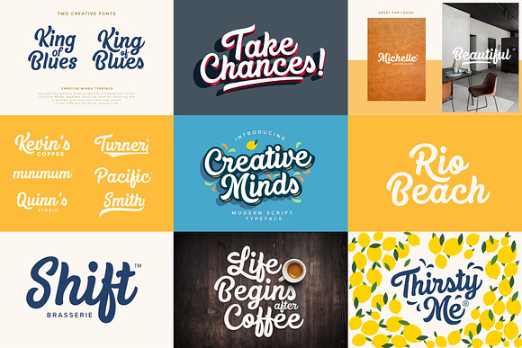 The Bestsellers Font Bundle! in Display Fonts - product preview 2