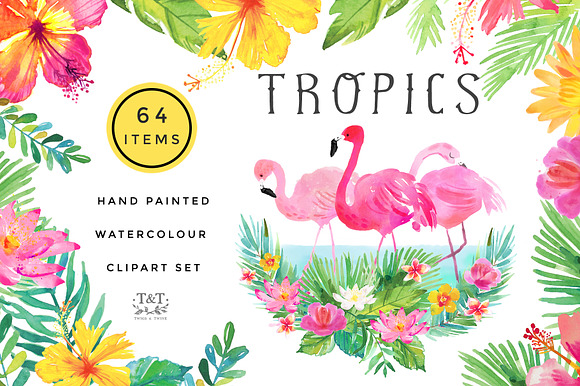 Watercolor Mega Bundle in Illustrations - product preview 4