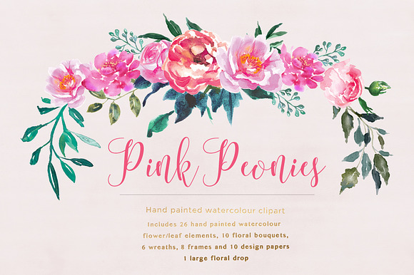 Watercolor Mega Bundle in Illustrations - product preview 6
