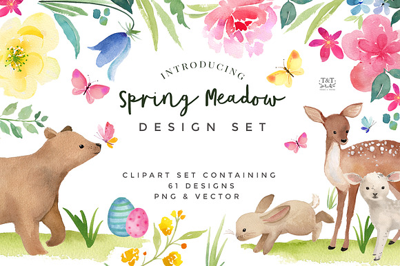 Watercolor Mega Bundle in Illustrations - product preview 17