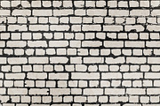 Gray grunge brick wall pattern