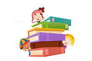 Kids With Books