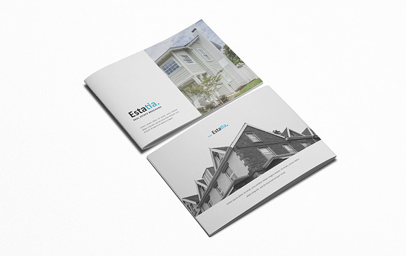 Estatia Real Estate A5 Brochure in Brochure Templates - product preview 1