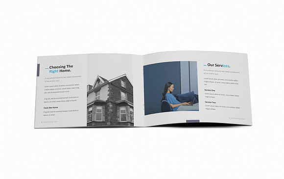 Estatia Real Estate A5 Brochure in Brochure Templates - product preview 5