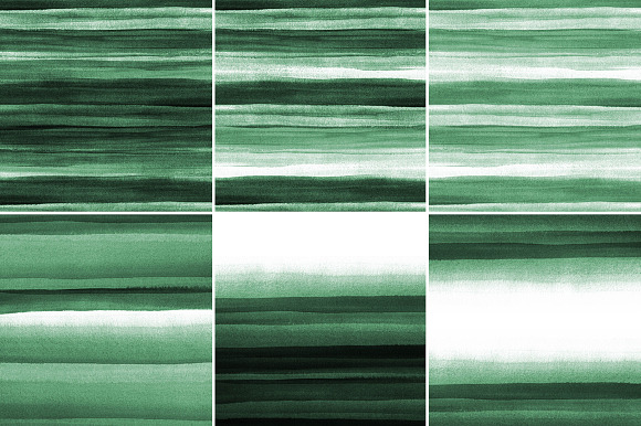 Green Watercolor Textures in Textures - product preview 1