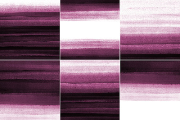 Plum and Pink Watercolor Textures in Textures - product preview 1