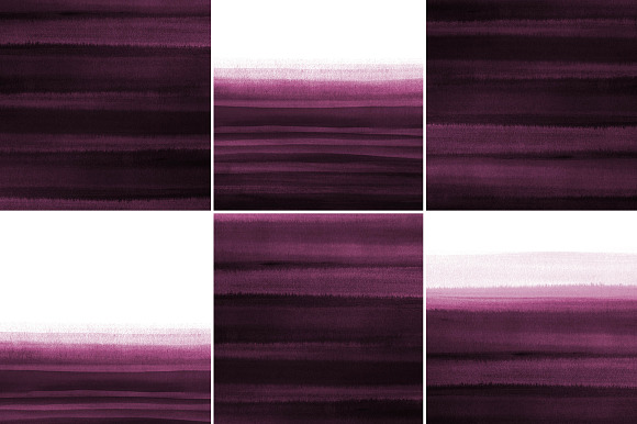 Plum and Pink Watercolor Textures in Textures - product preview 2