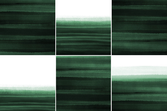 Green Watercolor Textures in Textures - product preview 2