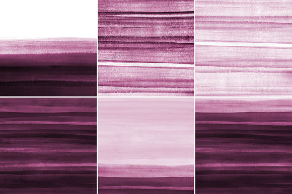 Plum and Pink Watercolor Textures in Textures - product preview 2