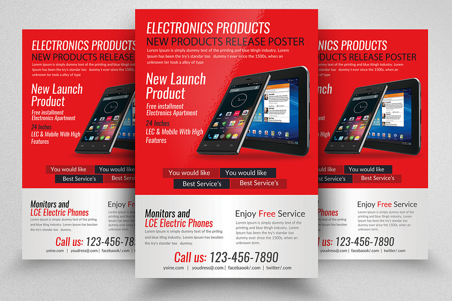 Product Promotion Flyer Template