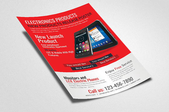 Product Promotion Flyer Template in Flyer Templates - product preview 1