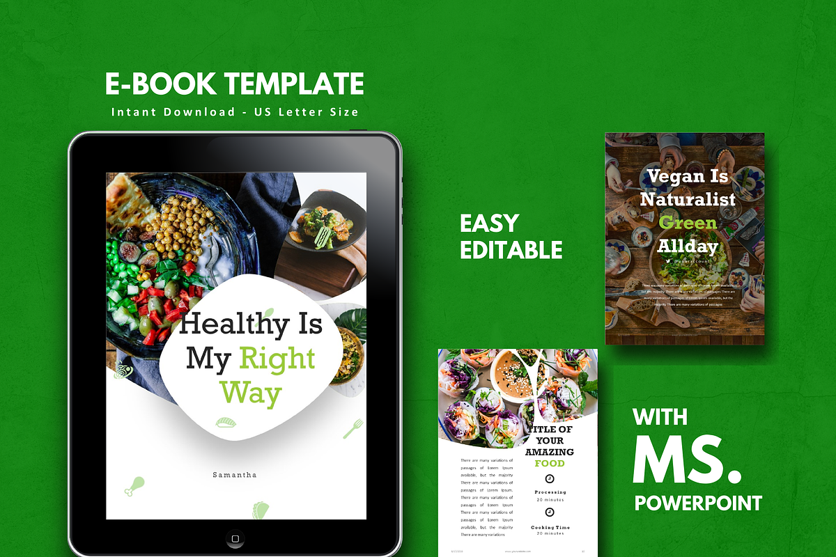 Recipe Book - Cookbook Template in Brochure Templates - product preview 8