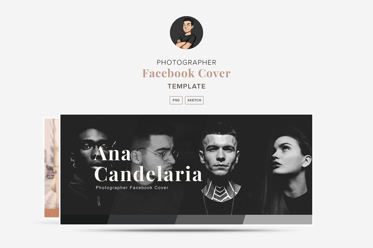 Facebook Cover Template 10 in Facebook Templates - product preview 8