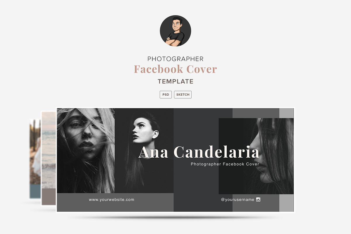 Facebook Cover Template 11 in Facebook Templates - product preview 8