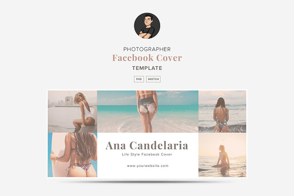 Facebook Cover Template 12 in Facebook Templates - product preview 1
