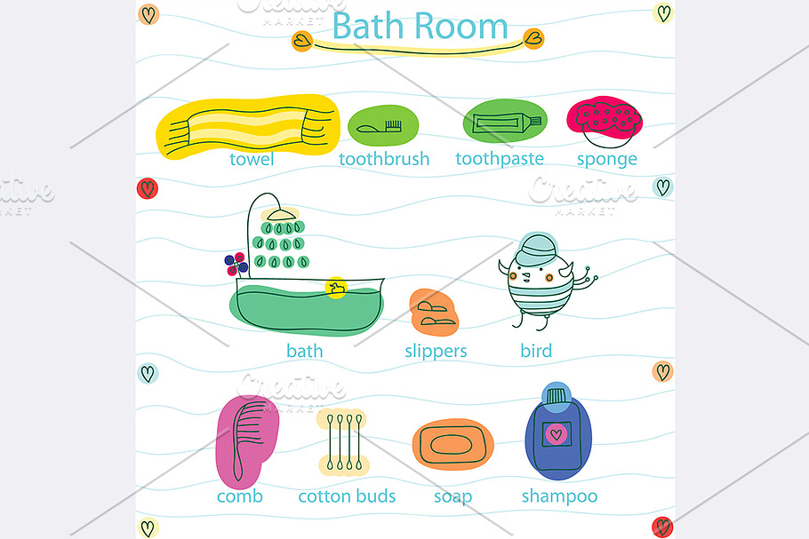 Bath Room.