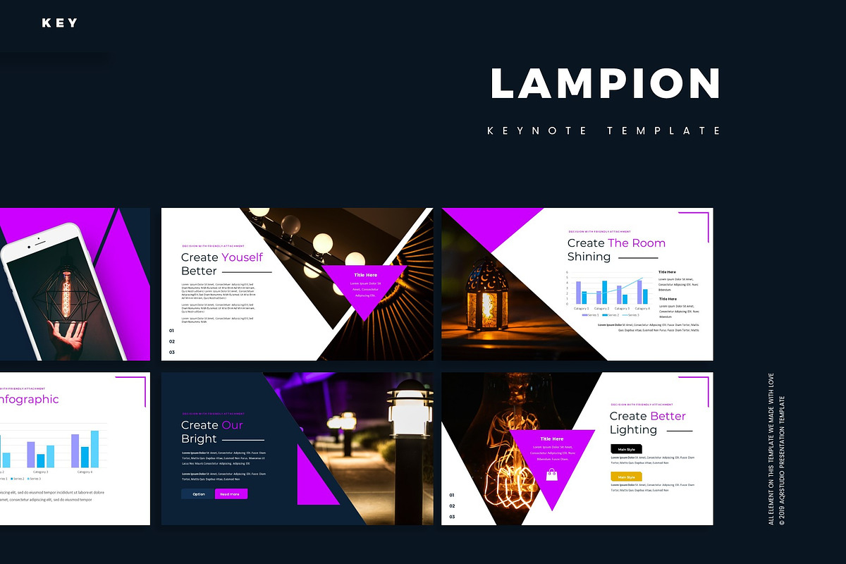 Lampion - Keynote Template in Keynote Templates - product preview 8