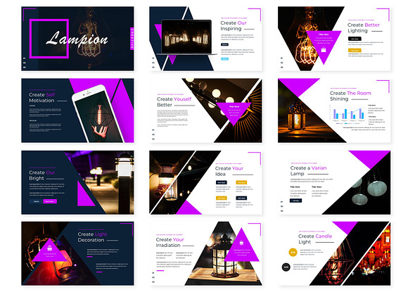 Lampion - Keynote Template in Keynote Templates - product preview 1
