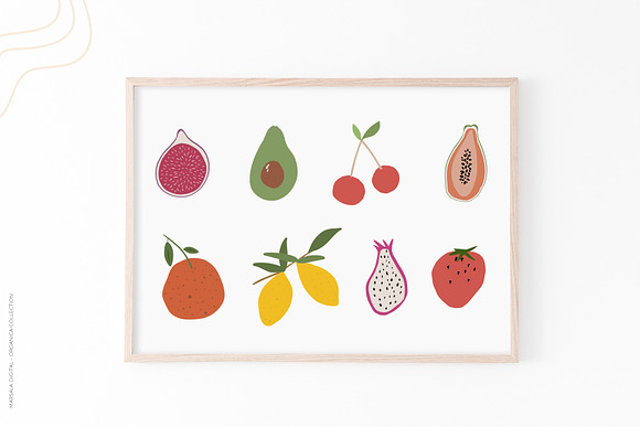 Abstract Shapes & Fun Fruits in Patterns - product preview 5
