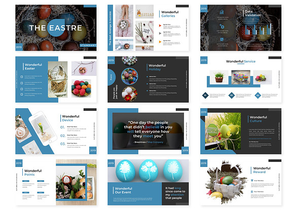 The Eastre - Keynote Template in Keynote Templates - product preview 1