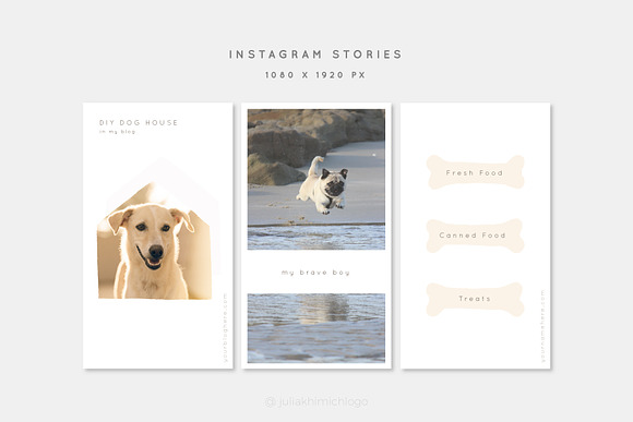 Instagram Post & Stories. Pets in Instagram Templates - product preview 10
