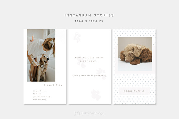 Instagram Post & Stories. Pets in Instagram Templates - product preview 12