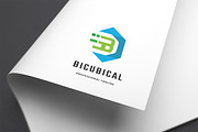 Bicubical Letter B Logo