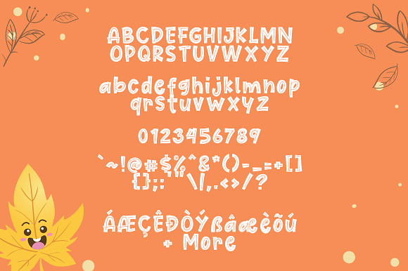 Cute Maple in Display Fonts - product preview 6