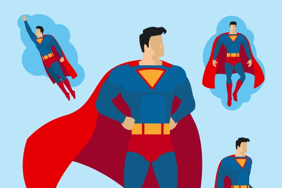 Superhero in Graphics - product preview 8