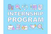 Internship program banner