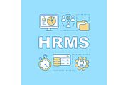 HRMS word concepts banner