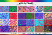 Warp Colors Abstract Background