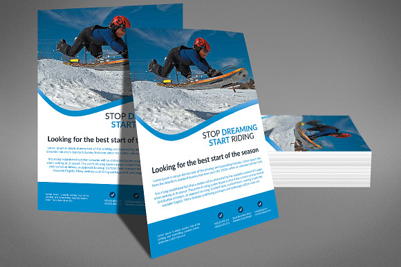 Diving Flyer in Flyer Templates - product preview 1