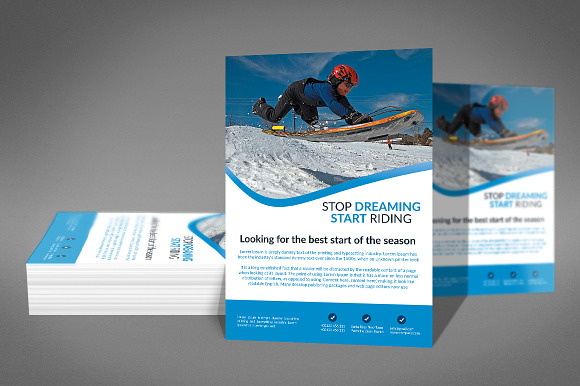 Diving Flyer in Flyer Templates - product preview 2
