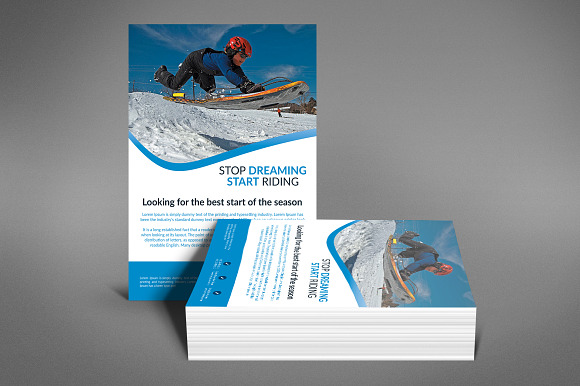Diving Flyer in Flyer Templates - product preview 3